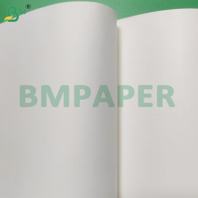 80gm Lebensmittelsicherheit PE-beschichtete weiße Kraftpapierrollen für Snacktaschen