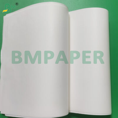 80gm Lebensmittelsicherheit PE-beschichtete weiße Kraftpapierrollen für Snacktaschen