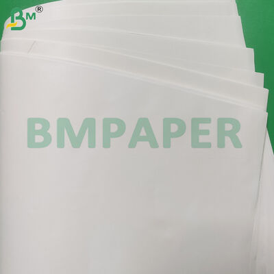 80gm Lebensmittelsicherheit PE-beschichtete weiße Kraftpapierrollen für Snacktaschen