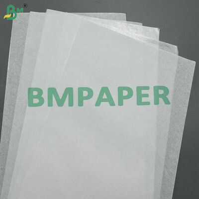 Hervorragende Bedruckbarkeit & Steifigkeit Hochwertiges einseitig glänzendes 30 g/m² 40 g/m² weißes Kraftpapier für Beutel