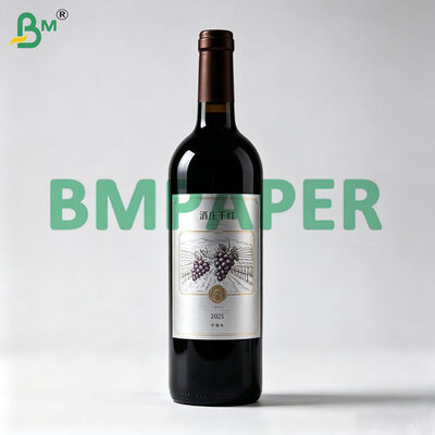 70gm Metallisiertes Feuchtfestigkeitspapier für Bier-Weinetikette 1040mm X 730mm