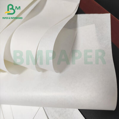 Maschine glasig-glänzendes weißes Packpapier FDA großer Rolls des Metzger-35gsm