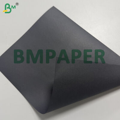 80gsm Double Sided Deep Matte Black Paper Sheets For Displays, Fade Resistant