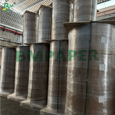 ECO 70GSM Direct Thermal Facestock Paper For Logistics Label Top Coated 490mm