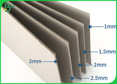 2.2 mm 2,4 mm Adiabatische Grautisch-Karton-Blätter Größe für die Blechverpackung