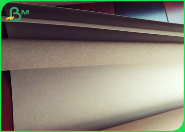 Recyceltes Bobina De Papel Kraft 110 - 220gsm Feuchtigkeitsdicht für Verpackungen