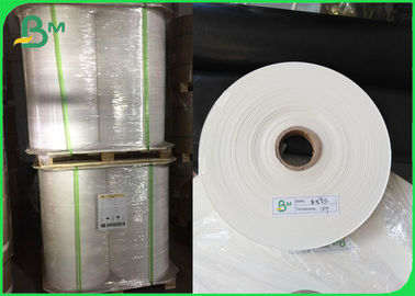 Weiße Kraftpapierrolle 28 g/m Verpackungspapier für Lebensmittel 25 mm Breite