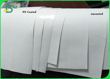 70 gm + 10 g PE-beschichtetes weißes Holzfreies Offsetpapier für Verpackungen