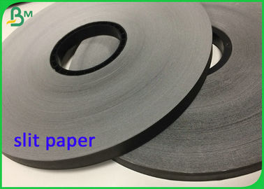 60G 15mm Feste schwarze Spaltpapierrolle mit FDA-Zertifizierung genehmigt