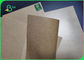 Hohes Stiffiness 45gsm, das Brown-Kraftpapier-Rolle für das Verpacken der Lebensmittel beschichtet