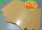 FDA-Polythen 1 Seite beschichtete PET Kraftpapiers 140g gestrichenes Papier für die Schnellimbiss-Verpackung