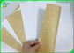 weiße oberste überzogene Kraftpapier Pappe 250gsm 270gsm 70 * 100CM Nahrungsmittelgradblätter