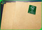 Holzschliff 300g 350g natual braunes Kraftpapier Nahrungsmittelpackpapier im Rollenpaket