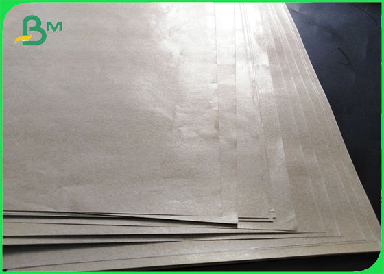Rollen aus braunem Kraftpapier mit PE-Beschichtung auf einer Seite 80 gm