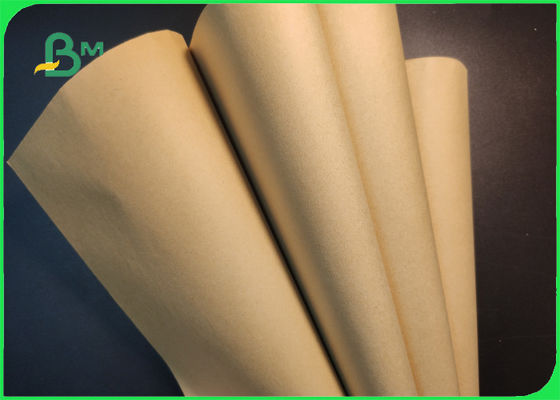 Kraftpapier des Holzschliff-40gsm 50gsm Brown für Einkaufstasche-Riss-Widerstand