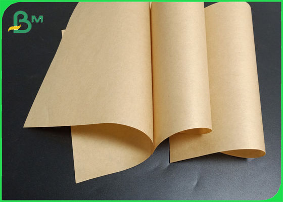 FDA-zertifiziert 50 gm 50 gm 60 gm Lebensmittelverpackung Naturbraun Kraftpapier Jumbo Roll