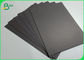 Unbeschichtete starke Soild-Schwarz-Pappblätter mit 250gsm 300gsm