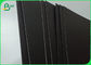 Unbeschichtete starke Soild-Schwarz-Pappblätter mit 250gsm 300gsm