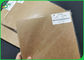 Recyclebares 50g zu ungebleichter Sack-Kraftpapier-Rolle der Farbe400g mit Nahrungsmittelgrad