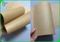 Glatte Oberflächen-massen-Kraftpapier-Rolle 115gsm 140gsm Bambusbereitete materielles auf