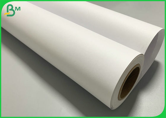 Weiße Farbe 20lb 36&quot; * 150m 44&quot; * 150m Smothness Plotter-Papier-Rolle
