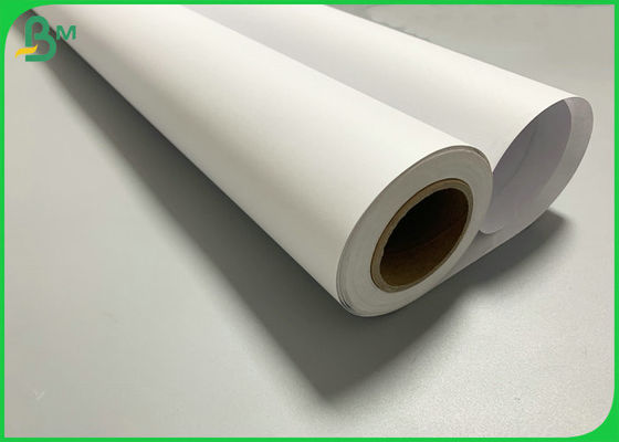 Weiße Farbe 20lb 36&quot; * 150m 44&quot; * 150m Smothness Plotter-Papier-Rolle