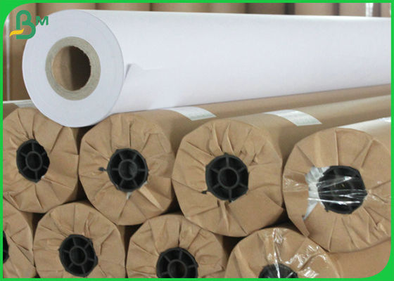 Weiße Farbe 20lb 36&quot; * 150m 44&quot; * 150m Smothness Plotter-Papier-Rolle