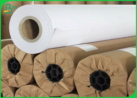 Weißes 20lb Bondpapier2&quot; Kern CAD-Plotter-Papier für Kopien-Service-Geschäfte