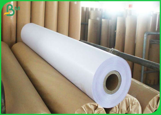 Weißes 20lb Bondpapier2&quot; Kern CAD-Plotter-Papier für Kopien-Service-Geschäfte