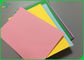 Rosa-grünes gelbes farbiges Bondpapier-Blatt 200gsm 230gsm für normales Drucken