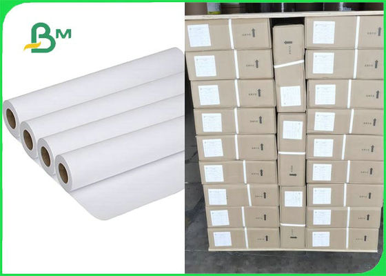 Unbeschichtetes Technik-Bondpapier-Rollen24 ″ x 150 20lb CAD ′ 2 Zoll 3 Zoll-Kern