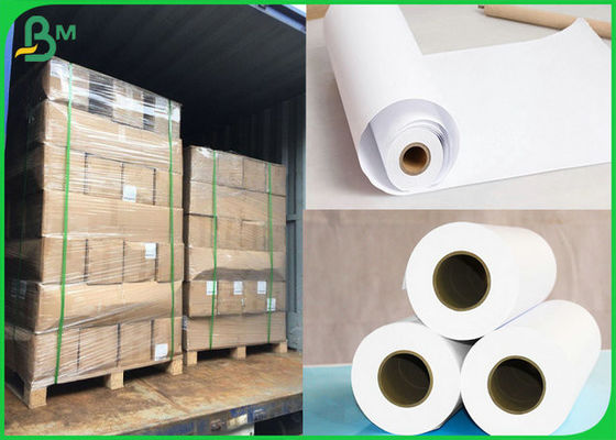 20LB 24" 36" breit x 150feet 2inch Kern Weiß Bond Rollen Papier für Architekturdesign