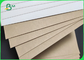 Kompostierbares Papier Kraftpapiers beschichtete Kraftpapier-Mittelbraun-Nahrungsmittel-Grad Papier-270gsm