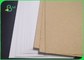 325gsm 1 weißer SeitenClay Coated Kraft Back Paper für zum Mitnehmen Kasten 65 x 96cm