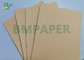 Unbeschichtetes 120 g/m² 200 g/m² recyceltes braunes Craft Testliner-Papier, Blätter 53 x 90 cm