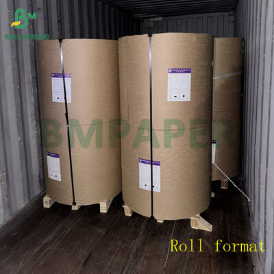 40gr 45gr Weiß beschichtetes maschinenglattes Papier für Strohhalme 80cm 86cm