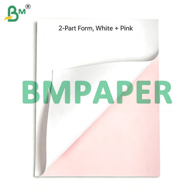 Premium Digital Carbonless 2-Teil-Weiß & Rosa oder Kanarisch, A4 Papier